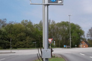 Klappschild verriegelbar