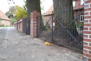 Zaunelemente Stahl roh blank